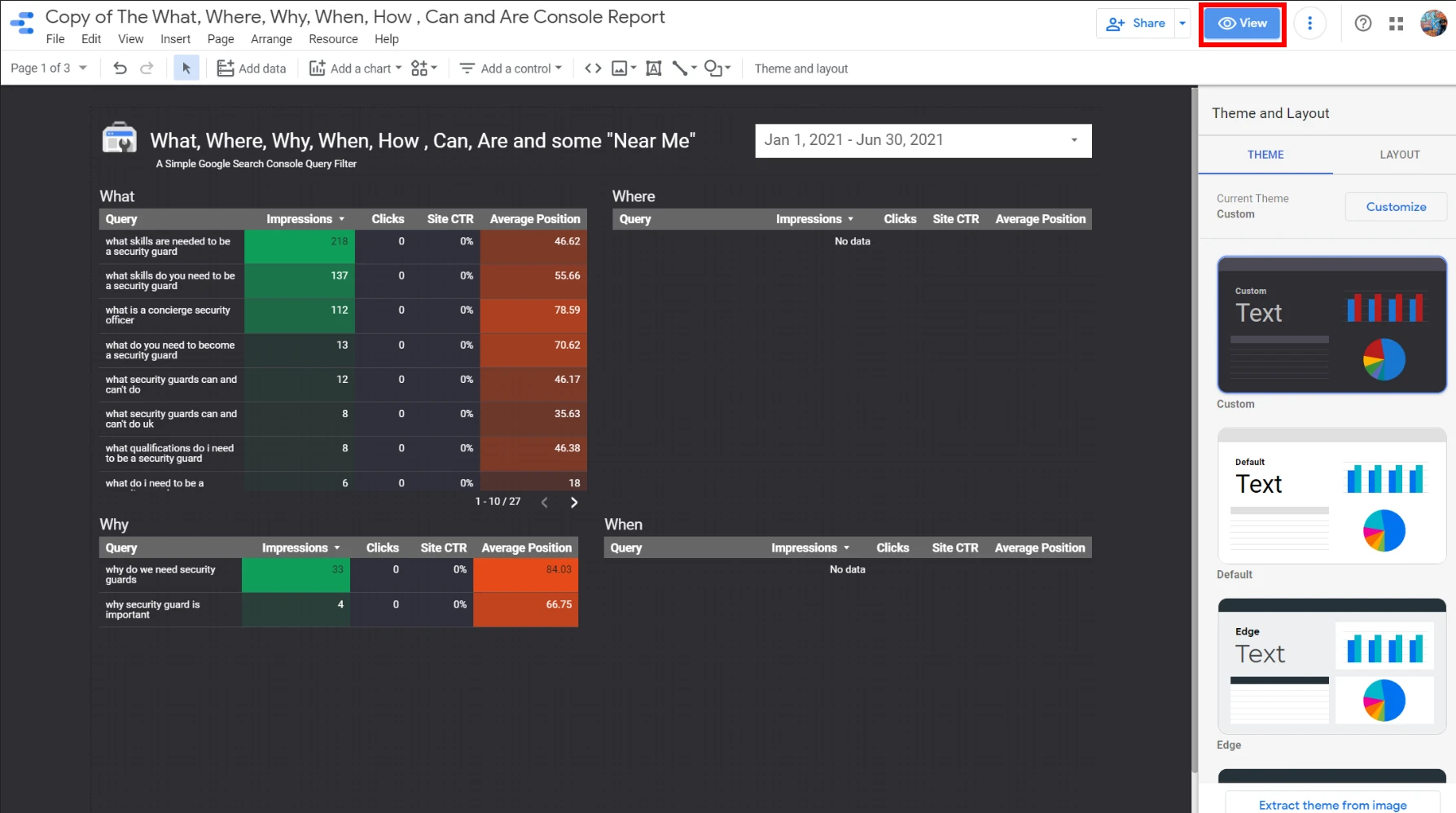 Captura de pantalla 16 de Google Data Studio